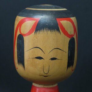 [ традиция kokeshi 0121] Sato .. лошадь Fukushima префектура земля горячая вода серия высота :31.3./. земля игрушка 