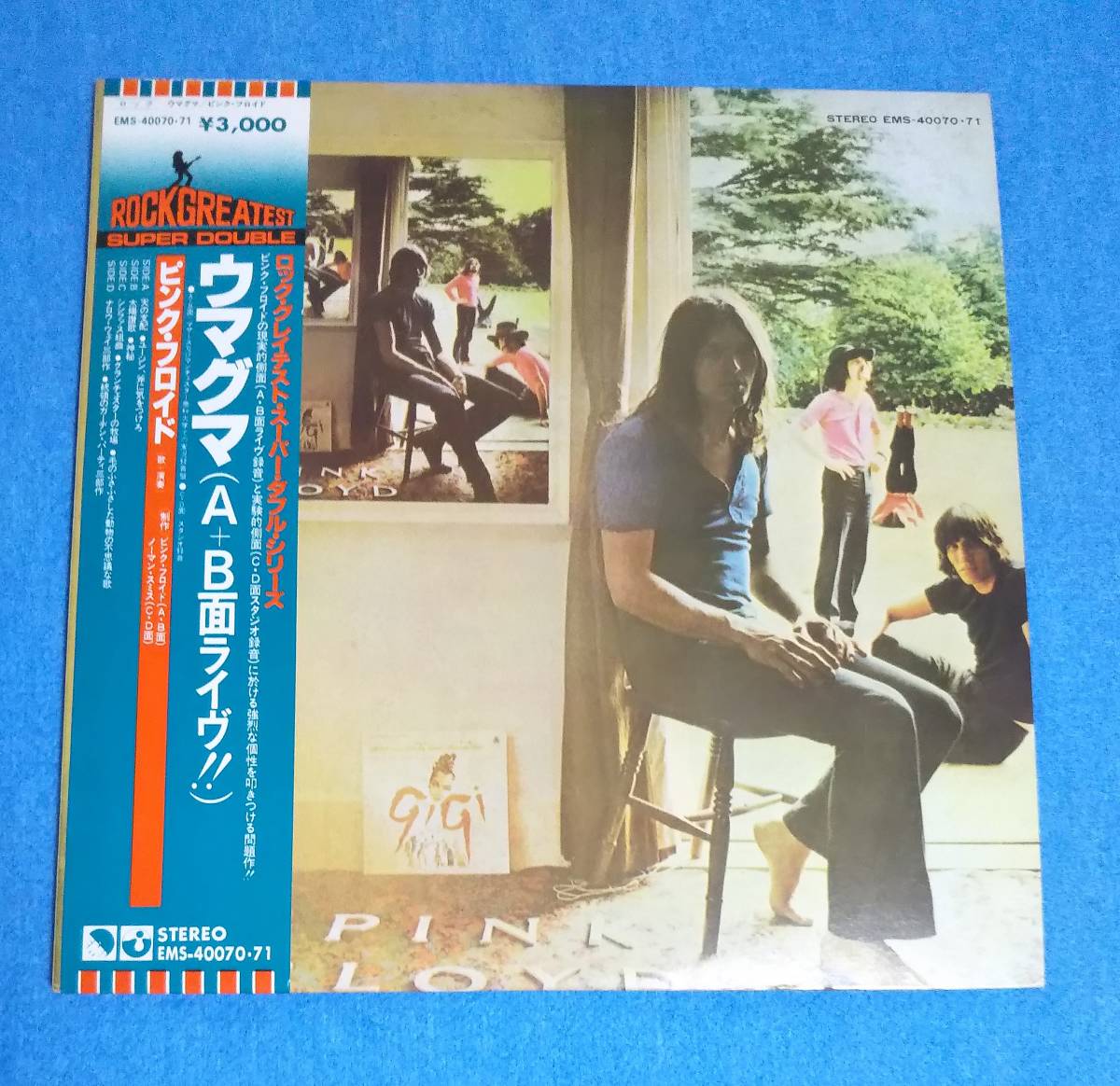 LP 初版帯付き PINK FLOYD ピンク・フロイド/UMMAGUMMA ウマグマ[国内