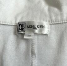 【送料無料】MICHAEL KLEIN ポロシャツ　トップス　カットソー　ホワイト　38/M 半袖Tシャツ _画像10