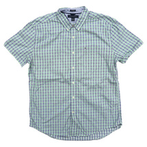 古着 トミーヒルフィガー 半袖 ボタンダウンシャツ チェック柄 サイズ表記：XL　gd26397_画像1