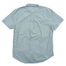 古着 トミーヒルフィガー 半袖 ボタンダウンシャツ チェック柄 サイズ表記：XL　gd26397_画像2