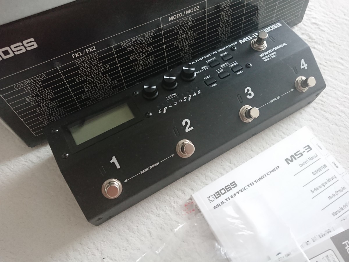ヤフオク! -「boss ms3」の落札相場・落札価格