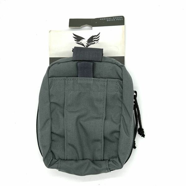 送料無料 新品 Eagle SOF Medical Pouch Quick Pull GRAY メディカルポーチ クイックプル グレー グレイ IFAK ファーストエイド LE