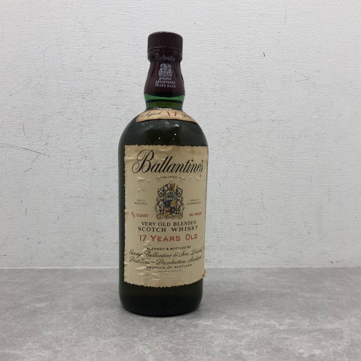 ヤフオク! -「バランタイン17年 43度」の落札相場・落札価格