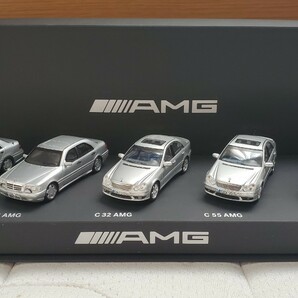 1/43 Mercedes Benz AMG C Class klasse 5台セット C36 C43 C32 C55 C63の画像1