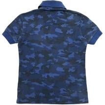 定価2.8万 1piu1uguale3 ORIGINAL HEAVY KANOKO CAMO S/S POLO SHIRTS Ⅲ オリジナルヘビー鹿の子半袖ポロシャツ wjk akm ジュンハシモト_画像2