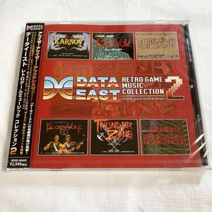 新品未開封 ★★★ データイースト レトロゲームミュージック コレクション 2 ★★ TEAM Entertainmant DATA EAST