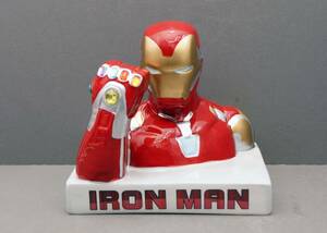  Ironman ma- bell goods ceramics made savings box ornament 