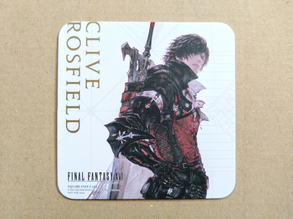 特別オファー ファイナルファンタジー FF16 スクエニカフェ コースター