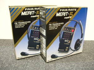 *FAIR MATE*FM transceiver *MERIT-5*markⅡ*AH-795* operation goods * with defect * long time period preservation . attaching Junk exhibition *S