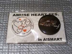 【送料0円】新品未開封！AMUSE HEART FES.In A!SMART オリジナルハートバッジ 2個セット BABYMETAL 缶バッジ 10 SU- MOA バッチ ONE OTHER