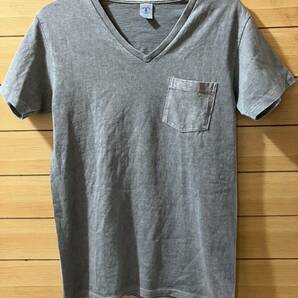 USED Velva Sheen V-Nek Pocket T-Shirt Made In USA 中古 ベルバシーン Vネック ポケット Tシャツ アメリカ製 サイズ Small 送料無料