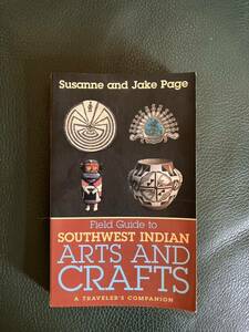  used foreign book Field Guide to Southwest Indian Arts and Crafts English version sa light waist Indian jewelry book@ISBN 0679770275 free shipping 