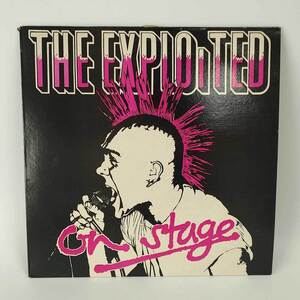 【中古】The Exploited エクスプロイテッド On Stage オン・ステージ LP レコード