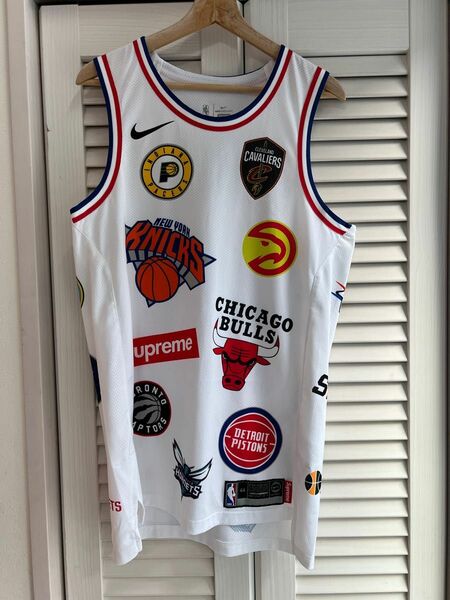 Supreme M ナイキ NBA タンクトップ NIKE Jersey ナイキシュプリーム　バスケットシャツ