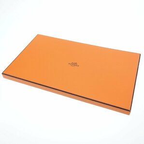 美品◆エルメス 大判ストール パレオ コットン ユニコーン グリーン×ブラウン HERMES【AFI19】の画像9