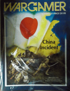 3W/THE WARGAMER NO.37 CHINA INCIDENT/新品駒未切断/日本語訳なし