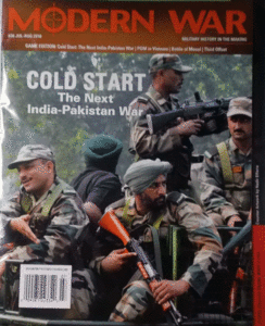 DG/MODERN WAR NO.36/COLD START:THE NEXT INDIA-PAKISTAN WAR/駒未切断/日本語訳無し