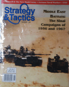 DG/STRATEGY&TACTICS NO.226 MIDDLE EAST BATTLES:THE SINAI CAMPAIGN OF 1956 AND 1967/駒未切断/日本語訳無し