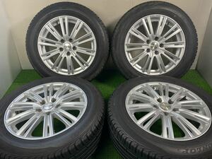 JOKER 17インチ　7J +47 5穴/114.3 DUNLOP GRANDTREK PT3 225/60R17 99V 2018年　SKフォレスター　エルグランド　オデッセイ　等