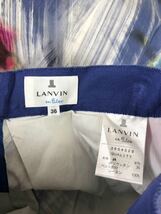 LANVIN en Bleu ランバン　レディース　総柄　スカート　ボトムス　36表記_画像3