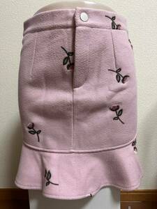 【整理品】SPIGA ミニスカートTriumph フリーサイズ ピンク系