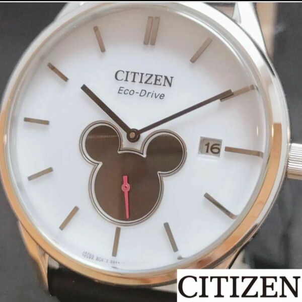 【Disney】展示品/ミッキーマウス/CITIZEN/メンズ.レディース腕時計/ディズニー/男性.女性用/お洒落/シチズン/希少