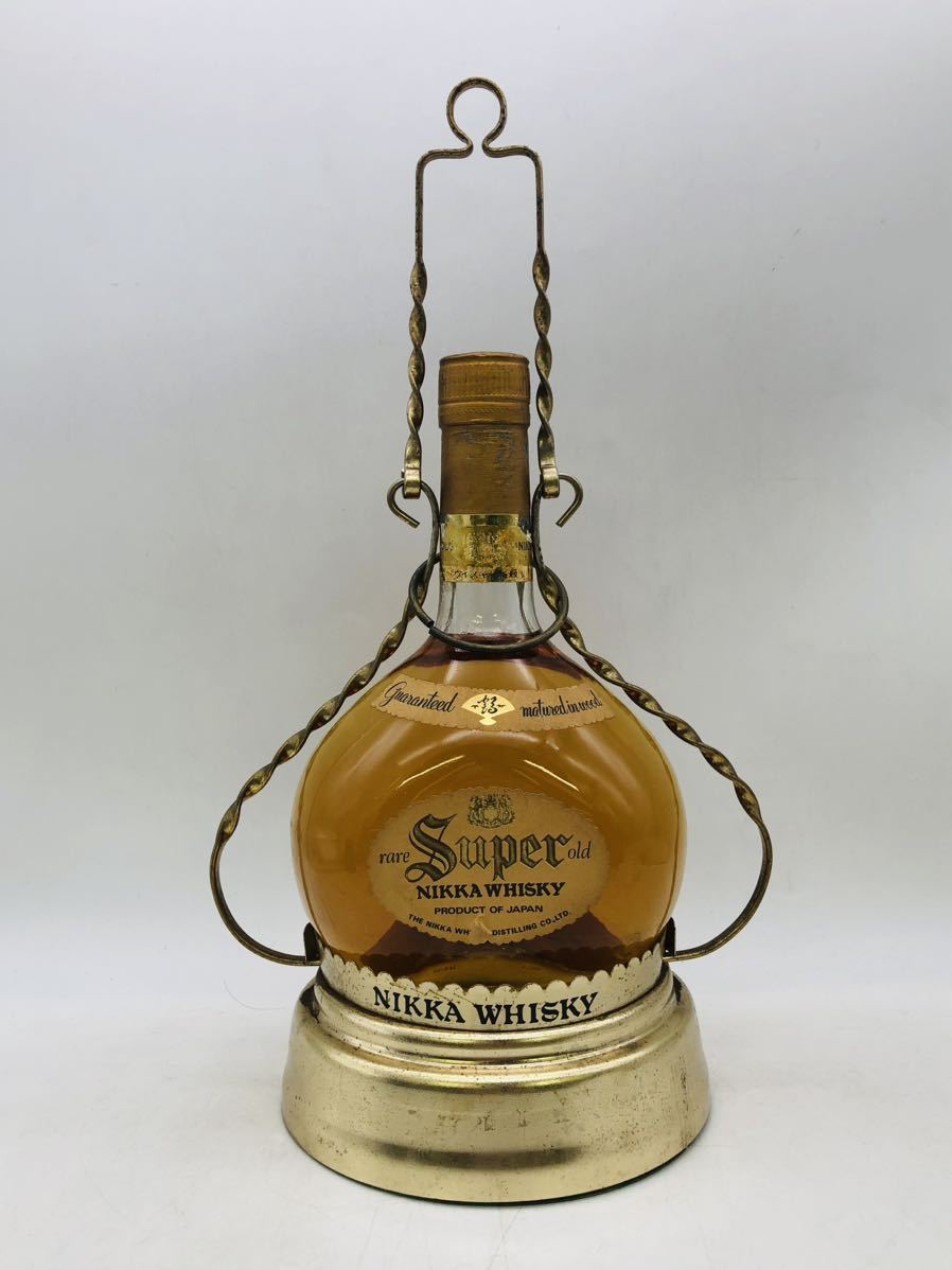 希少SUPER NIKKA WHISKY ランプ スーパー ニッカ ウイスキー-