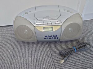 19825E【SONY】　ソニー　CDラジカセ CFD-S100 音出し確認◆通電ジャンク