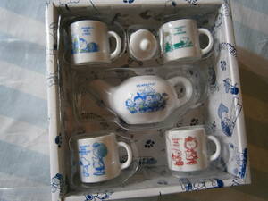 **** Snoopy * miniature * tableware * mug & pot * ceramics ****