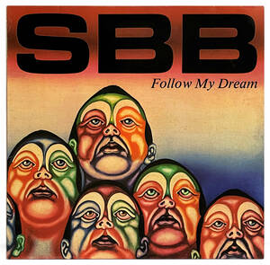 【LPドイツ盤】 SBB　follow my dream　1977年作　西ドイツ録音でドイツ盤のみリリース　オリジナル　もうひとつの代表曲タイトル曲収録