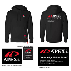 APEXi アペックス プルオーバーパーカー L アペックス APEXi