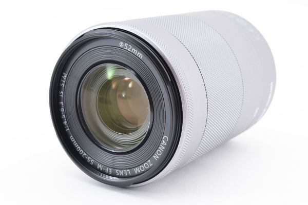 b536☆極上美品☆ Canon キャノンEF-M 55-200mm F4.5-6.3 IS STM