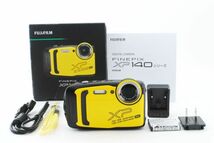 #b449★未使用品★ FUJIFILM 富士フィルム FINEPIX XP140 イエロー_画像1