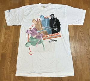 dead stock！ Vintage 90s 1993 Paul McCartney The New World tour grundig