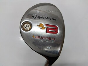 ★UT TaylorMade テーラーメイド BURNER RESCUE 2008(日本仕様)22度 U4 flex:R REAX SUPERFAST BURNER PLUS メンズ右 バーナーレスキュー