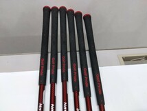 ★Wilson ウィルソン Wilson NC6 Multiアイアン６本(5-9,P)セット flex:R Nano FLEX メンズ右　NC6アイアンセット　☆_画像8