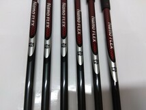 ★Wilson ウィルソン Wilson NC6 Multiアイアン６本(5-9,P)セット flex:R Nano FLEX メンズ右　NC6アイアンセット　☆_画像6