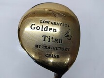 FW ENA エナ Golden Titan 20度 4W flex:R ORIGINAL GRAPHITE SHAFT メンズ右 ヘッドカバー付き ゴールデンチタンフェアウェイ☆_画像1