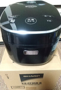 SHARP(シャープ) 3合炊き炊飯器 KS-CF05B-B 炊飯ジャー 内釜 三合 ジャンク