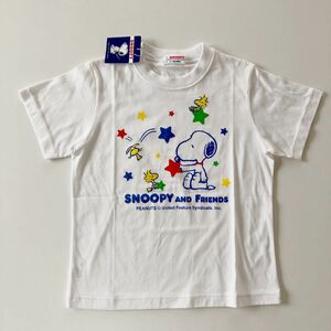 新品　 familiar ファミリア　120 半袖Tシャツ スヌーピー　Tシャツ 半袖　白Tシャツ