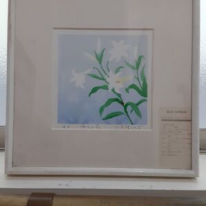 絵画 お題ゆりの花