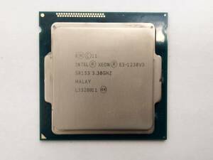 簡易チェック済み Intel Xeon E3-1230V3 3.3GHz LGA1150 内蔵グラフィックなし ③