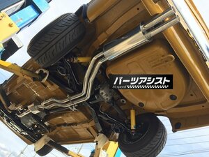 ハコスカ GT-R用 6-1 ステンレスデュアルマフラー KPGC10 PGC10 S20 ハコスカ GTR 旧車 GT-R