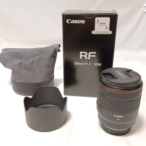 CANON RF50mm F1.2 L USM オークション比較 - 価格.com