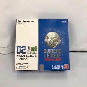 t67007 ネットカードダス プロ野球オーナーズリーグ 2011 02 ウルトラルーキー&レジェンズ 1BOX 20パック入り