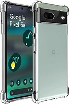 Google Pixel 6A ケース 耐衝撃 TPU 素材 超軍用規格 『四隅がエアクッション構造』 衝撃吸収 ピクセル 6A_画像1