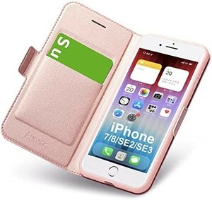 iPhone SE ケース 第3/二世代 iPhone8 iPhone7 手帳型 薄型 スマホカバー PUレザー 全面保護 耐衝撃