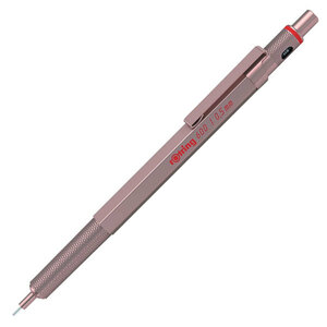 ロットリング シャーペン 0.5mm 製図用シャープペンシル メカニカルペンシル 600 ローズゴールド MP 2158794 日本正規品