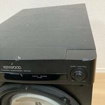 KENWOOD サブウーファー SW-301 【JL AUDIO 10W1V2・4設置】 リモコン欠品 音出し確認 (ケンウッド sub woofer オーディオ アンプ)_画像4